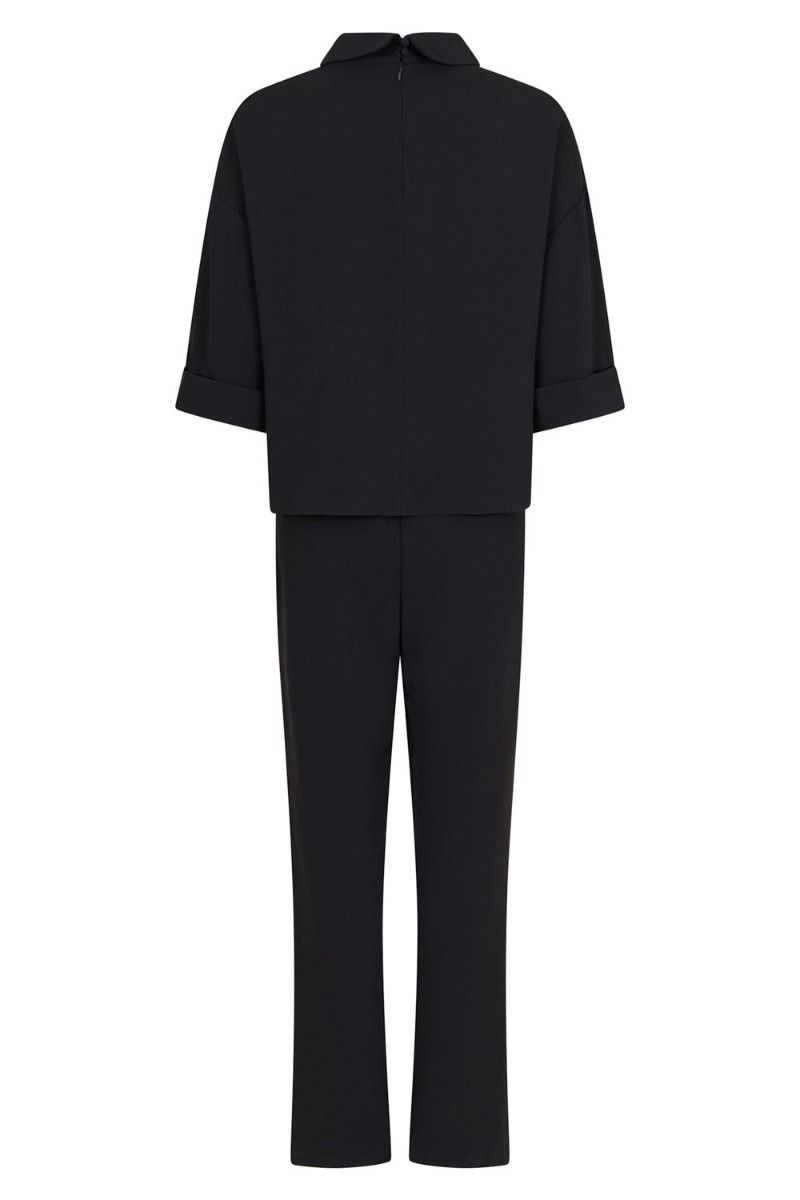 Neo Noir - Jumpsuit - Arlo Crepe - Black