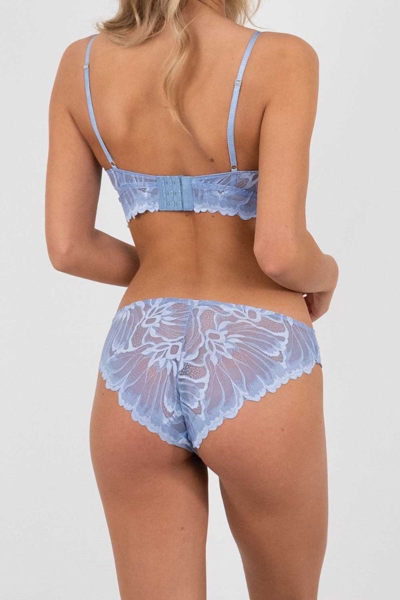Neo Noir - BH - Skin Grape Bra - Dusty blue