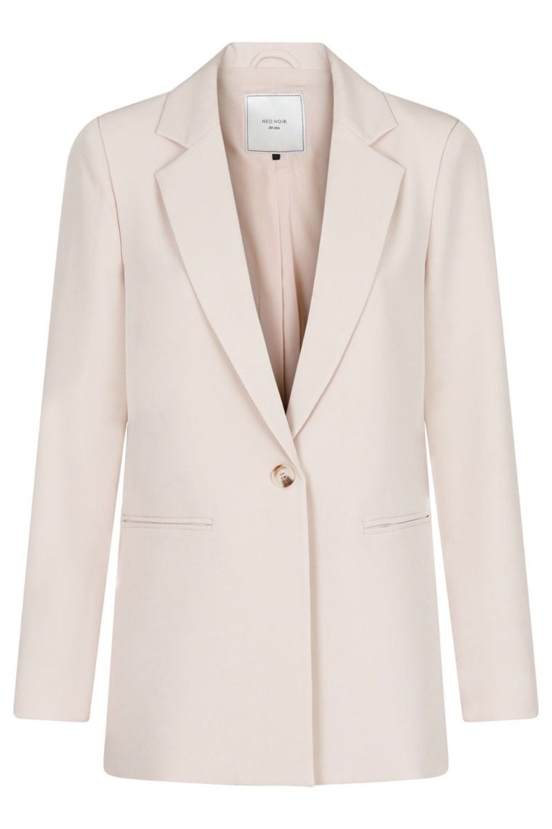 Neo Noir - Blazer - Avery Woven Blazer - Ivory