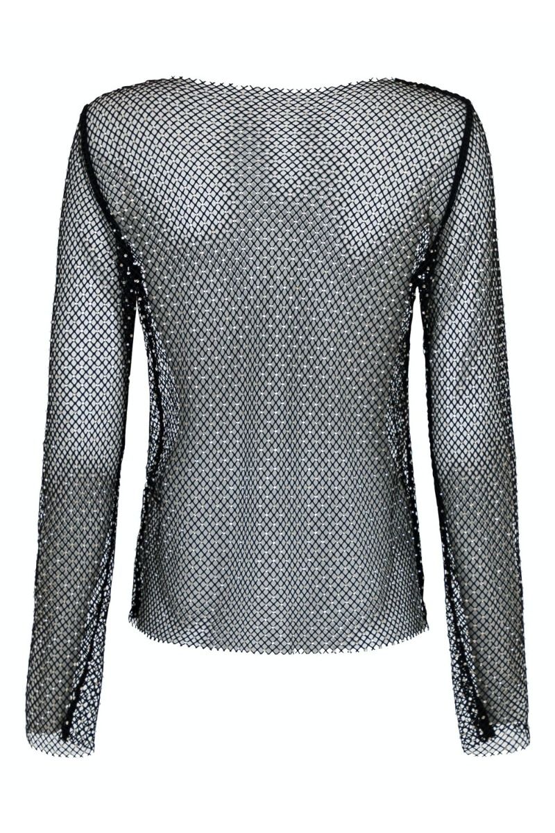 Neo Noir - Bluse - Aimee Stone Blouse - Black