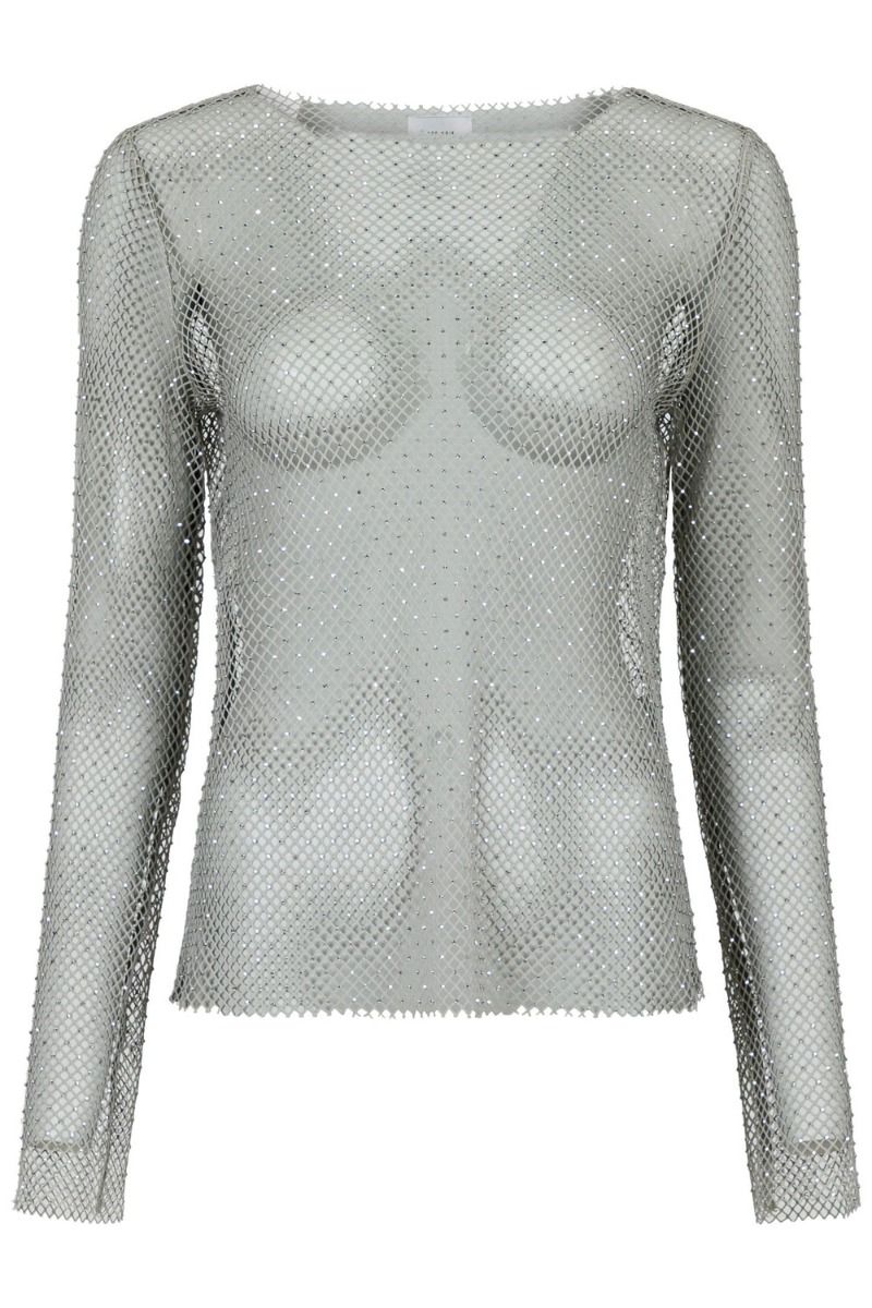 Neo Noir - Bluse - Aimee Stone Blouse - Silver