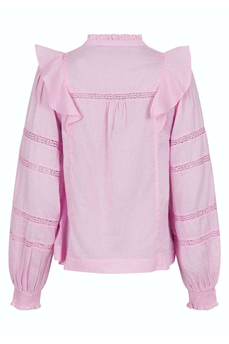 Neo Noir - Bluse - Aroma S Voile Blouse - Rose