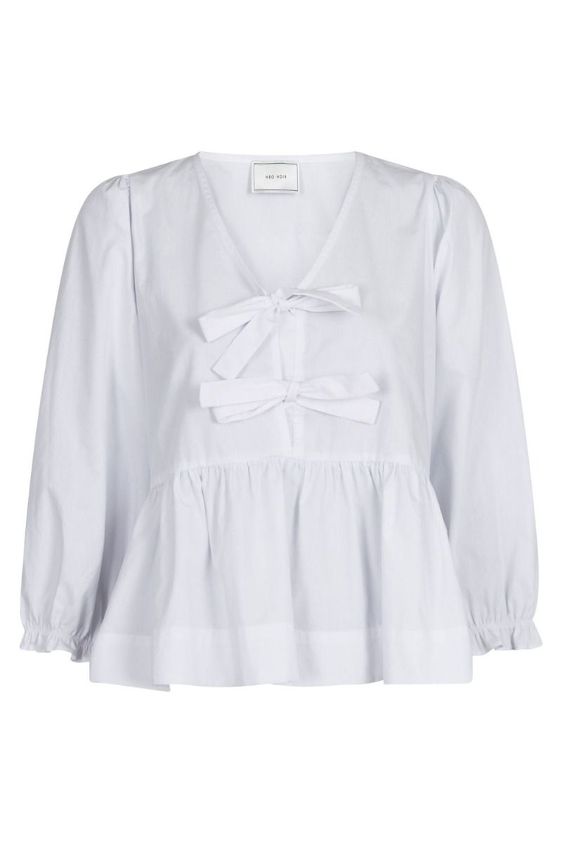 Neo Noir - Bluse - Bella Solid Blouse - White