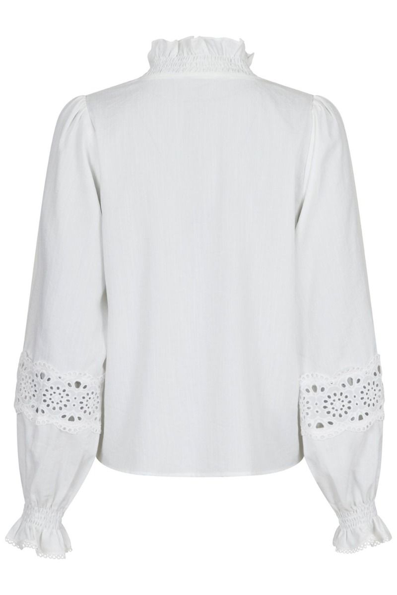 Neo Noir - Bluse - Brielle Insert Blouse - Off White