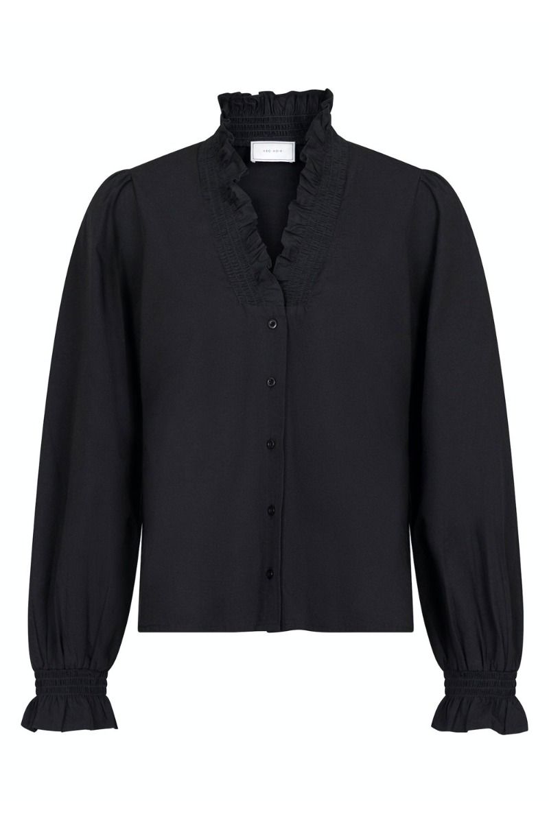 Neo Noir - Bluse - Brielle Solid Shirt - Black