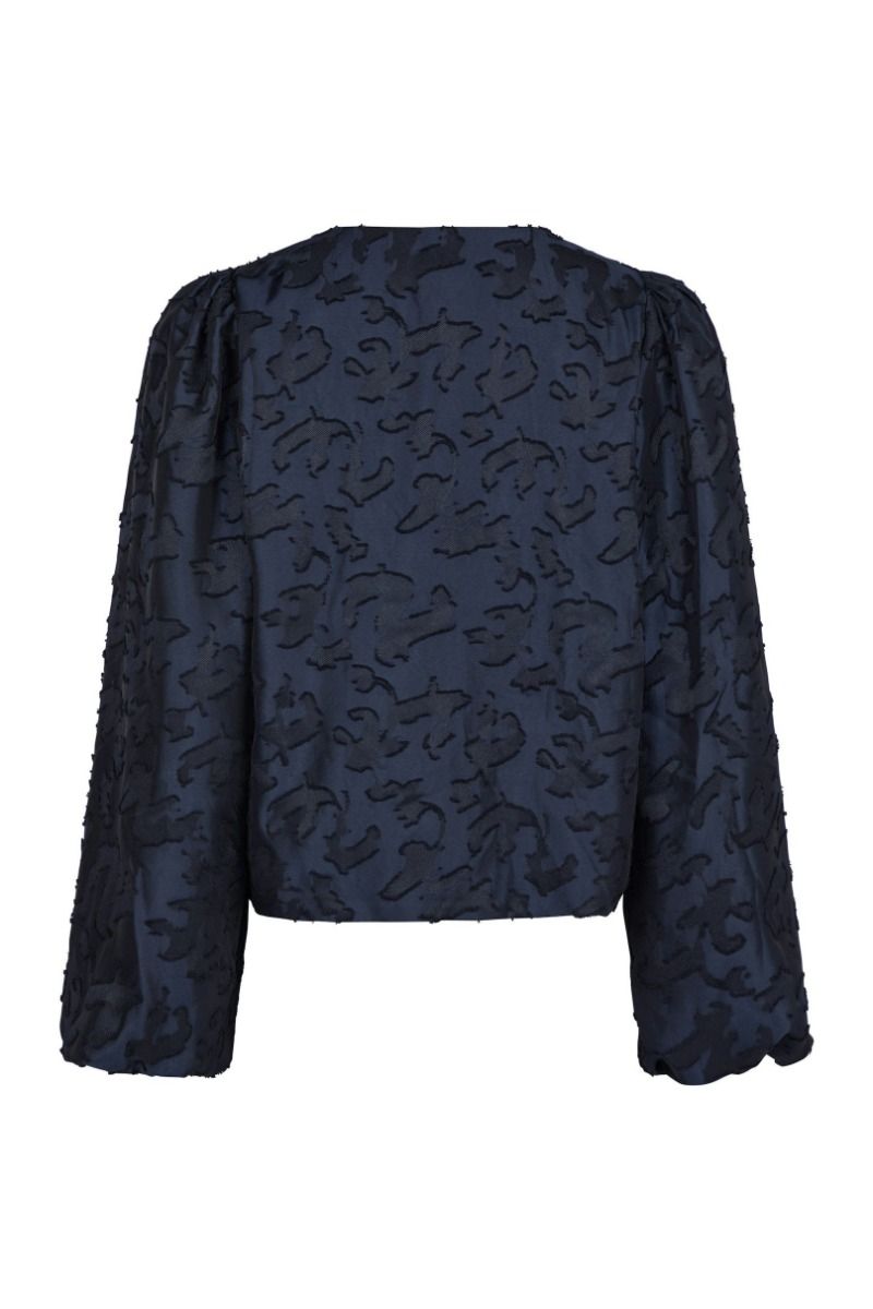 Neo Noir - Bluse - Daliska Artwork Blouse - Navy