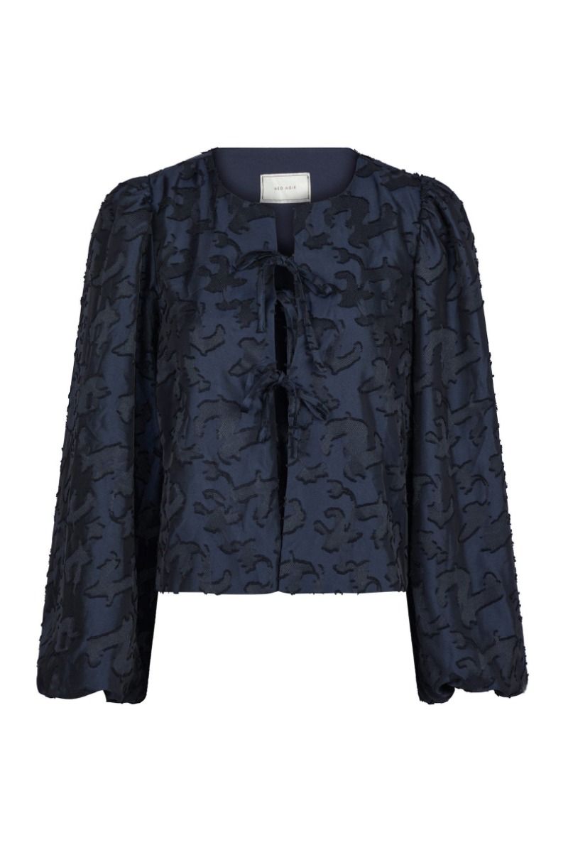 Neo Noir - Bluse - Daliska Artwork Blouse - Navy