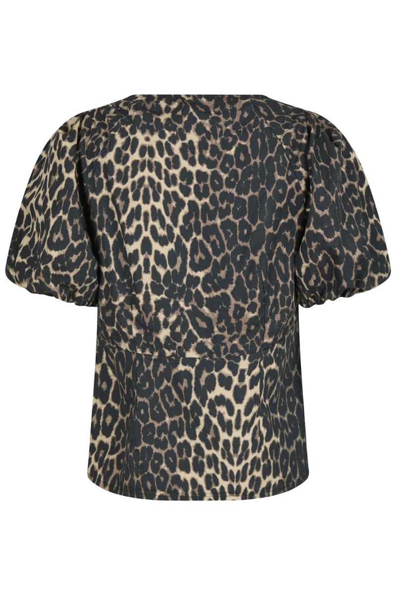 Neo Noir - Bluse - Irina Leo Blouse - Leopard