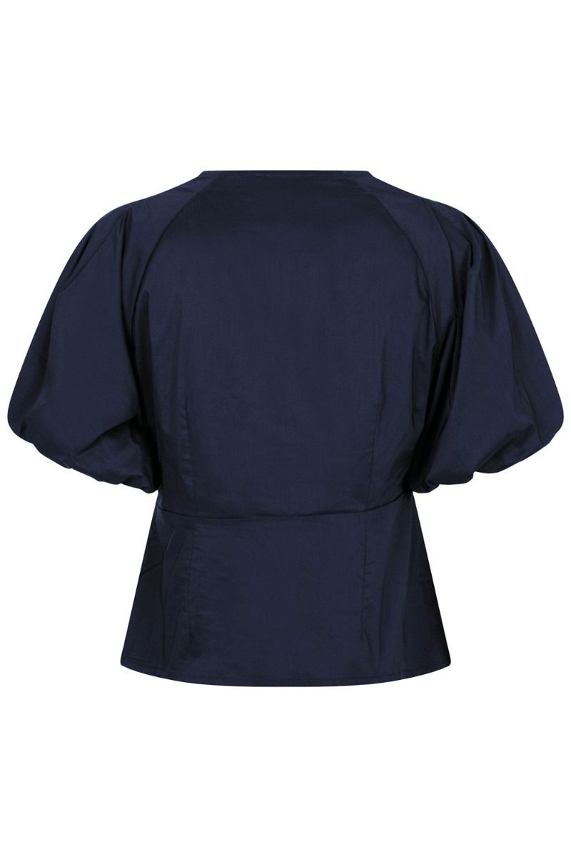 Neo Noir - Bluse - Irina Poplin Blouse - Navy