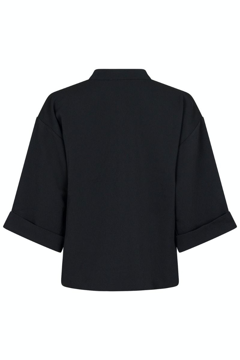Neo Noir - Bluse - Luma Crepe Blouse - Black