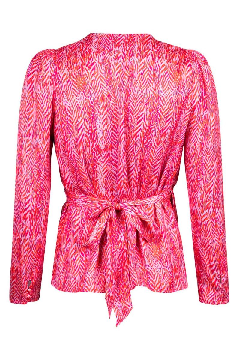 Neo Noir - Bluse - Milana Ditsy Glow Blouse - Pink
