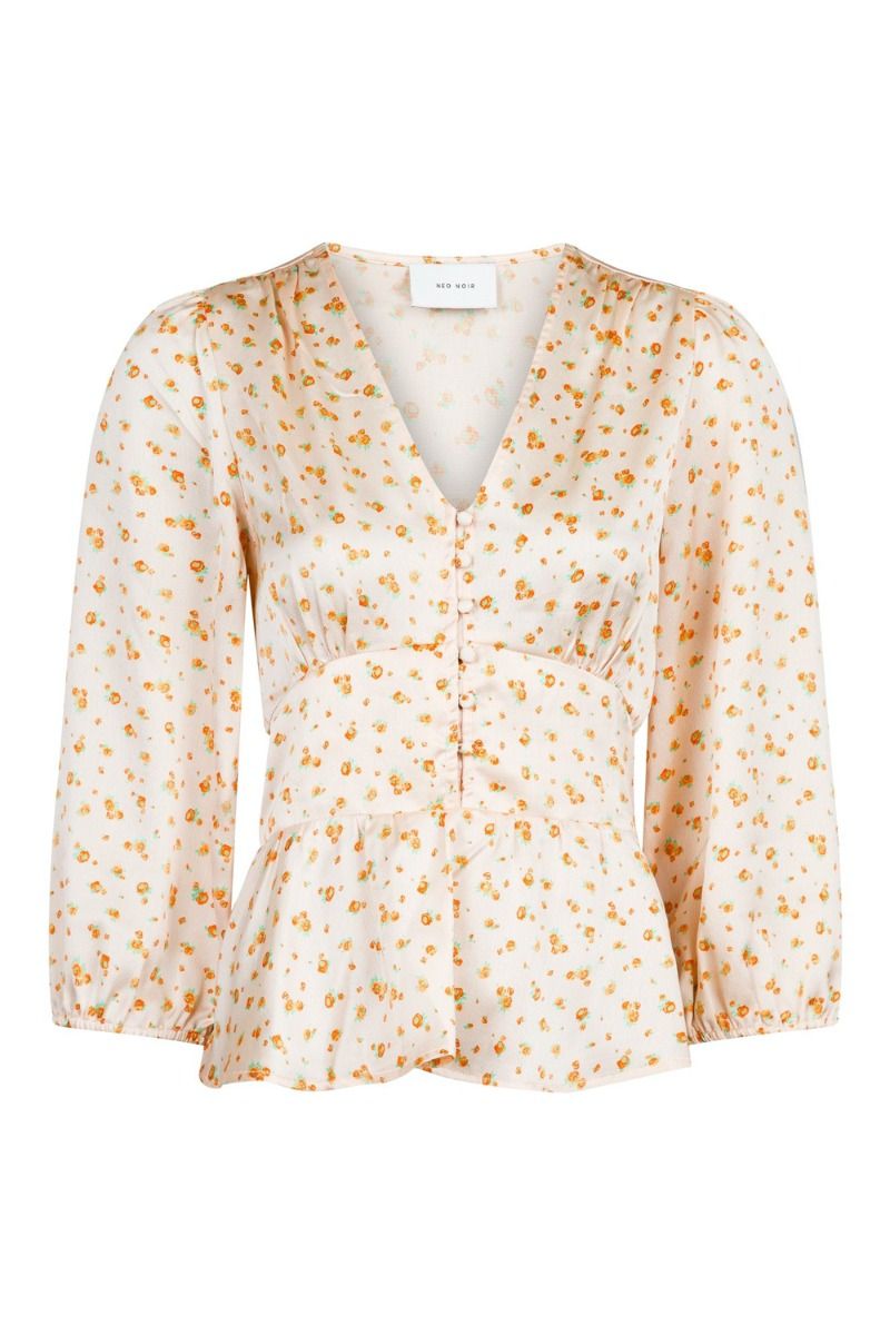 Neo Noir - Bluse - Mirala Precious Rose Blouse - Orange