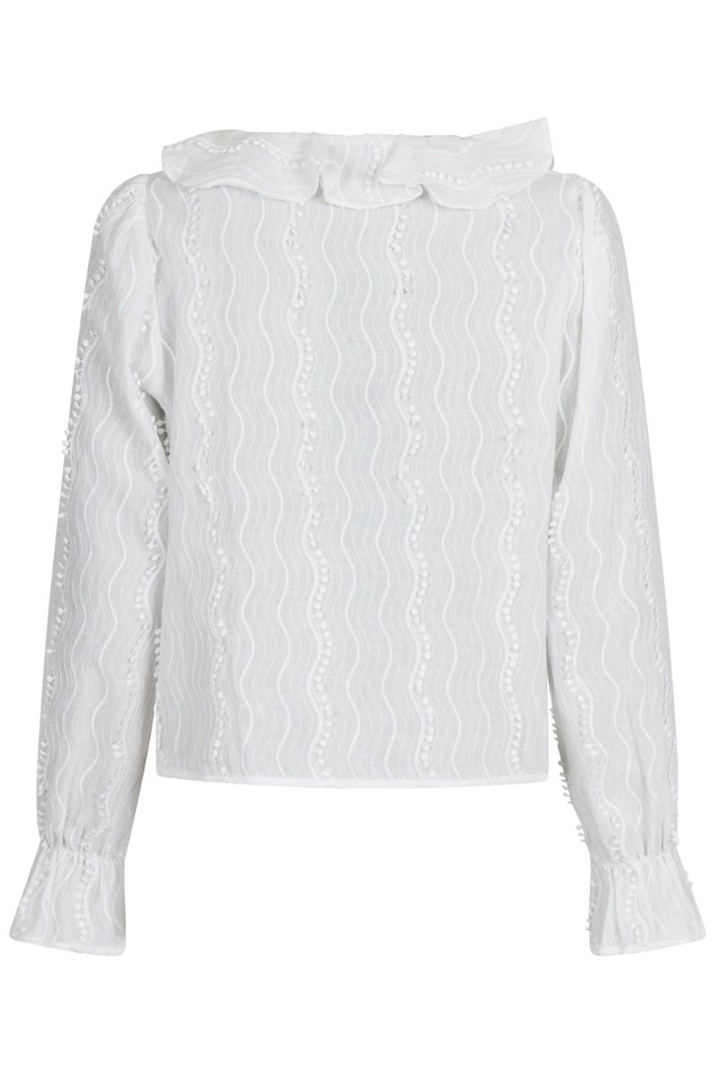 Neo Noir - Bluse - Nanci Wave Blouse - Off White