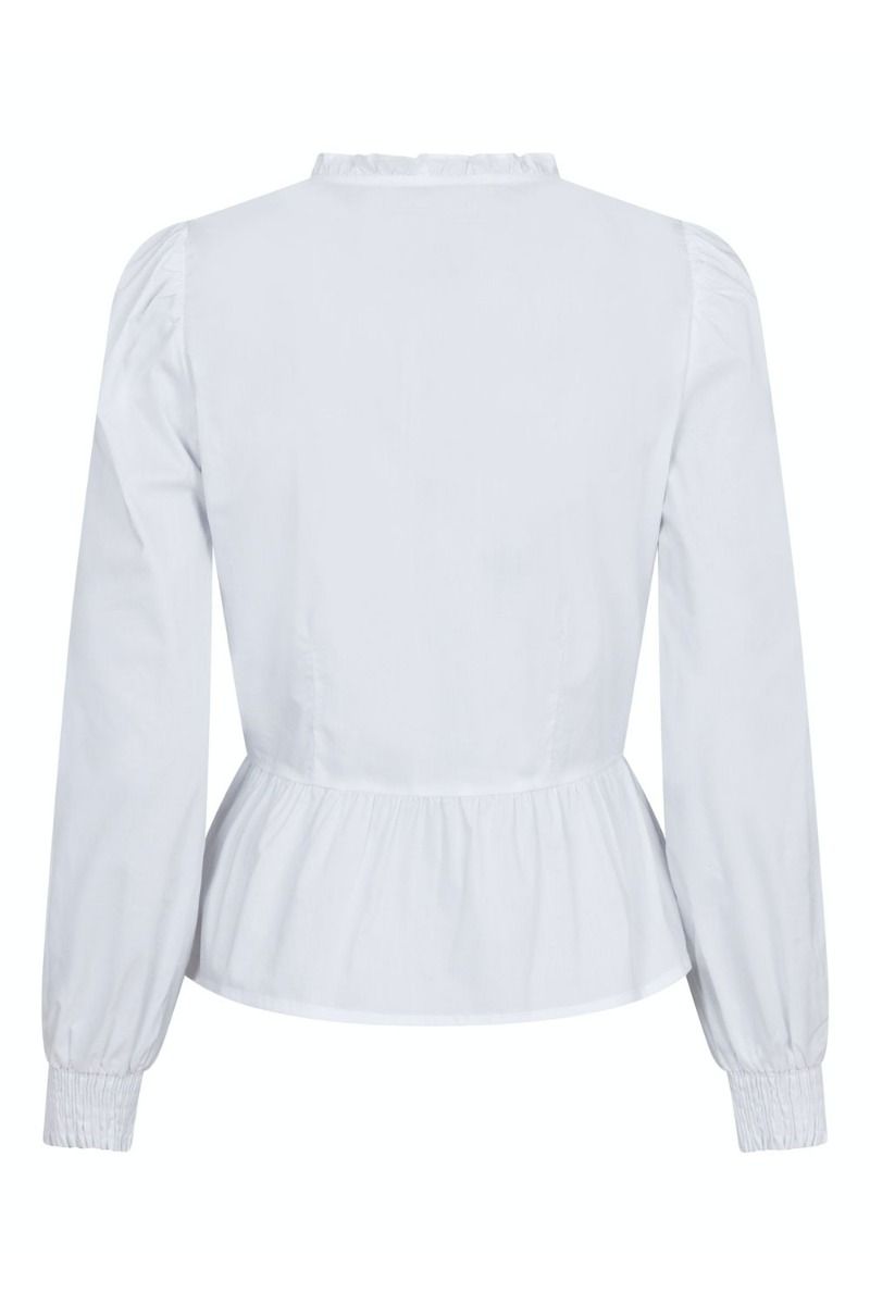 Neo Noir - Bluse - Ora Poplin Blouse - White