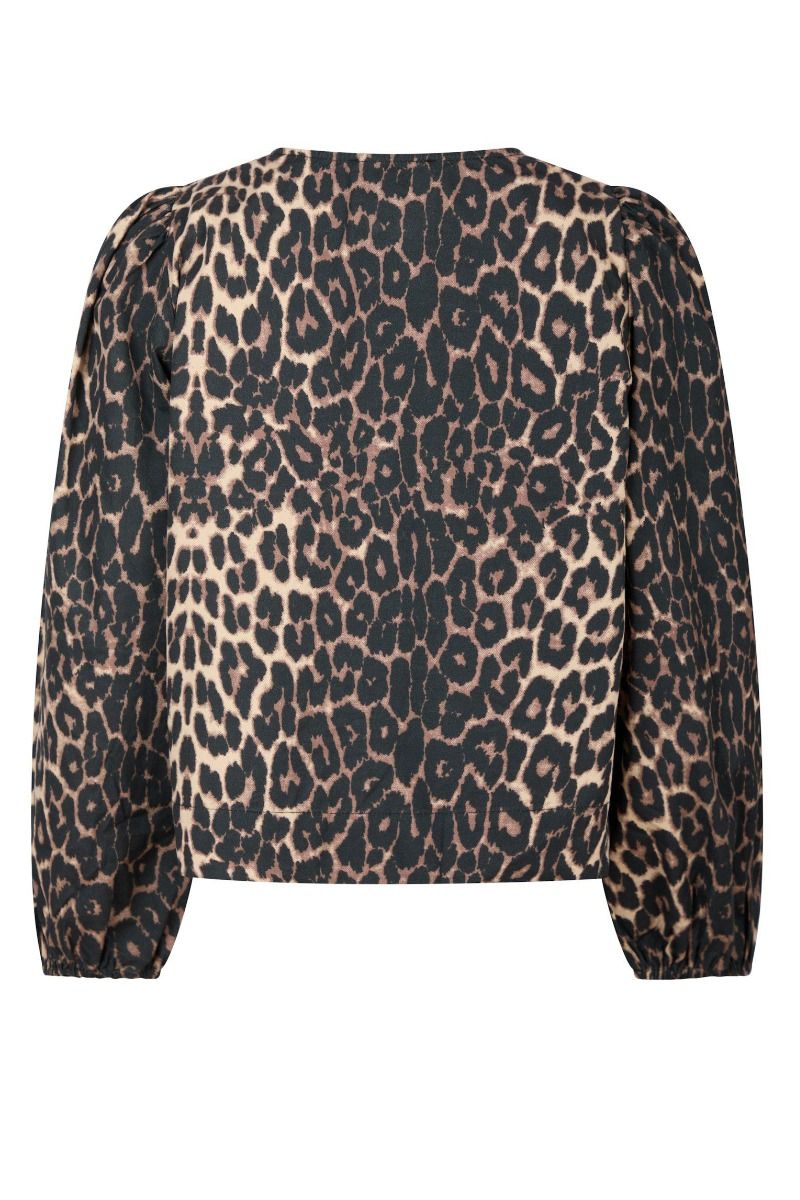 Neo Noir - Bluse - Tova Leo Blouse - Leopard