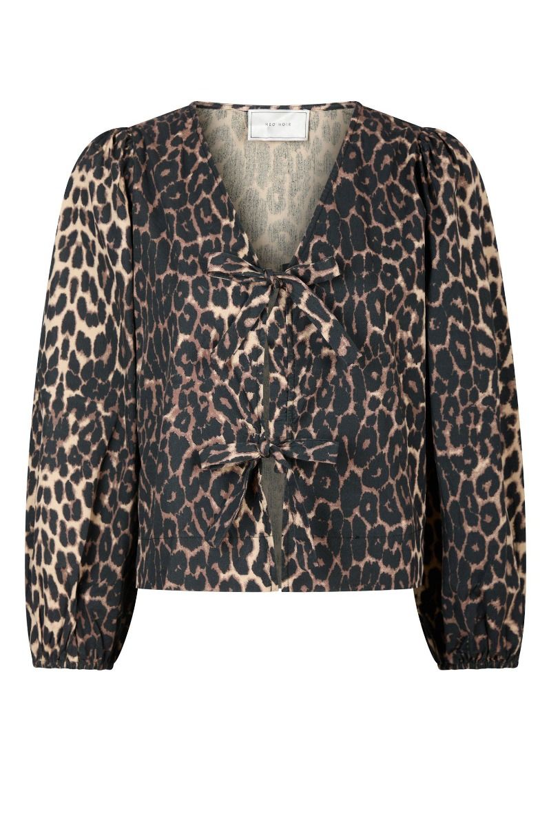 Neo Noir - Bluse - Tova Leo Blouse - Leopard