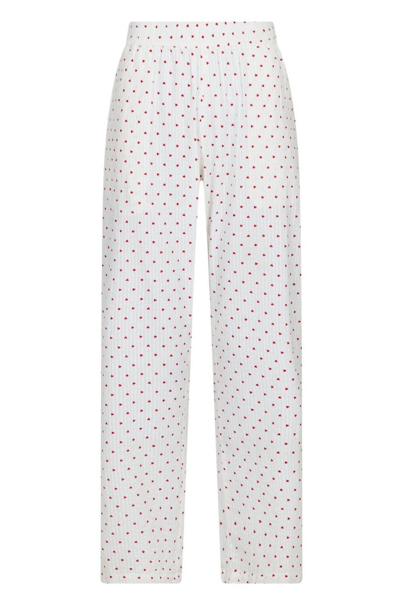 Neo Noir - Bukser - Astra Heart Pants - White