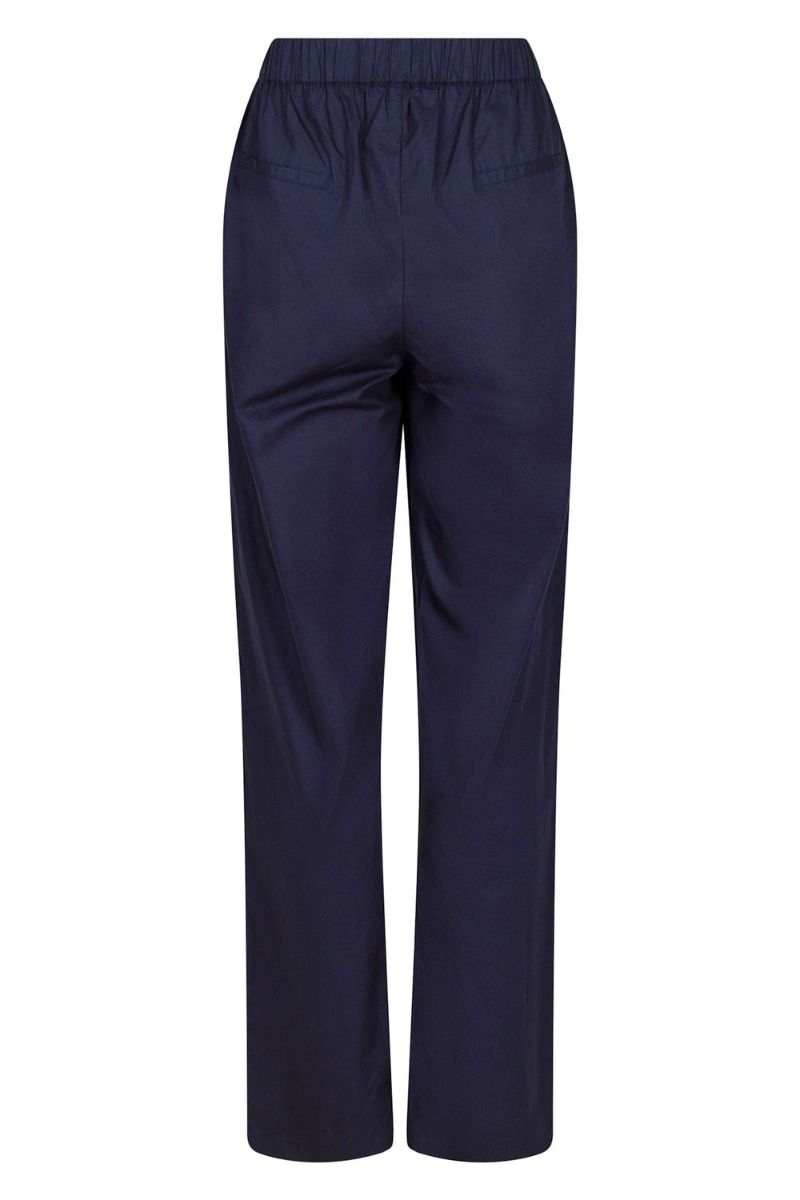 Neo Noir - Bukser - Astra C Poplin Pants - Dark Navy