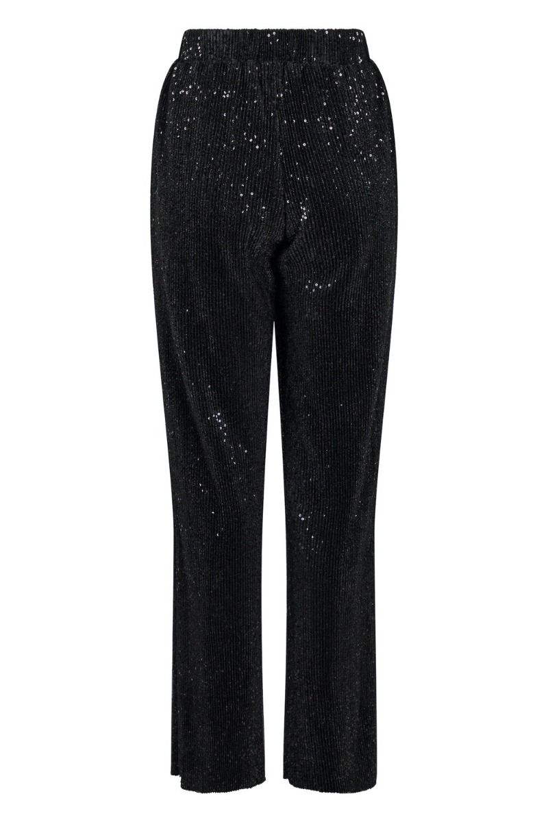 Neo Noir - Bukser - Jona Glitter Pants - Black