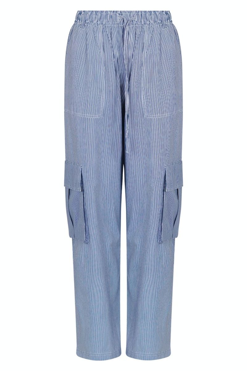 Neo Noir - Bukser - Kelly Mini Stripe Pants - Blue