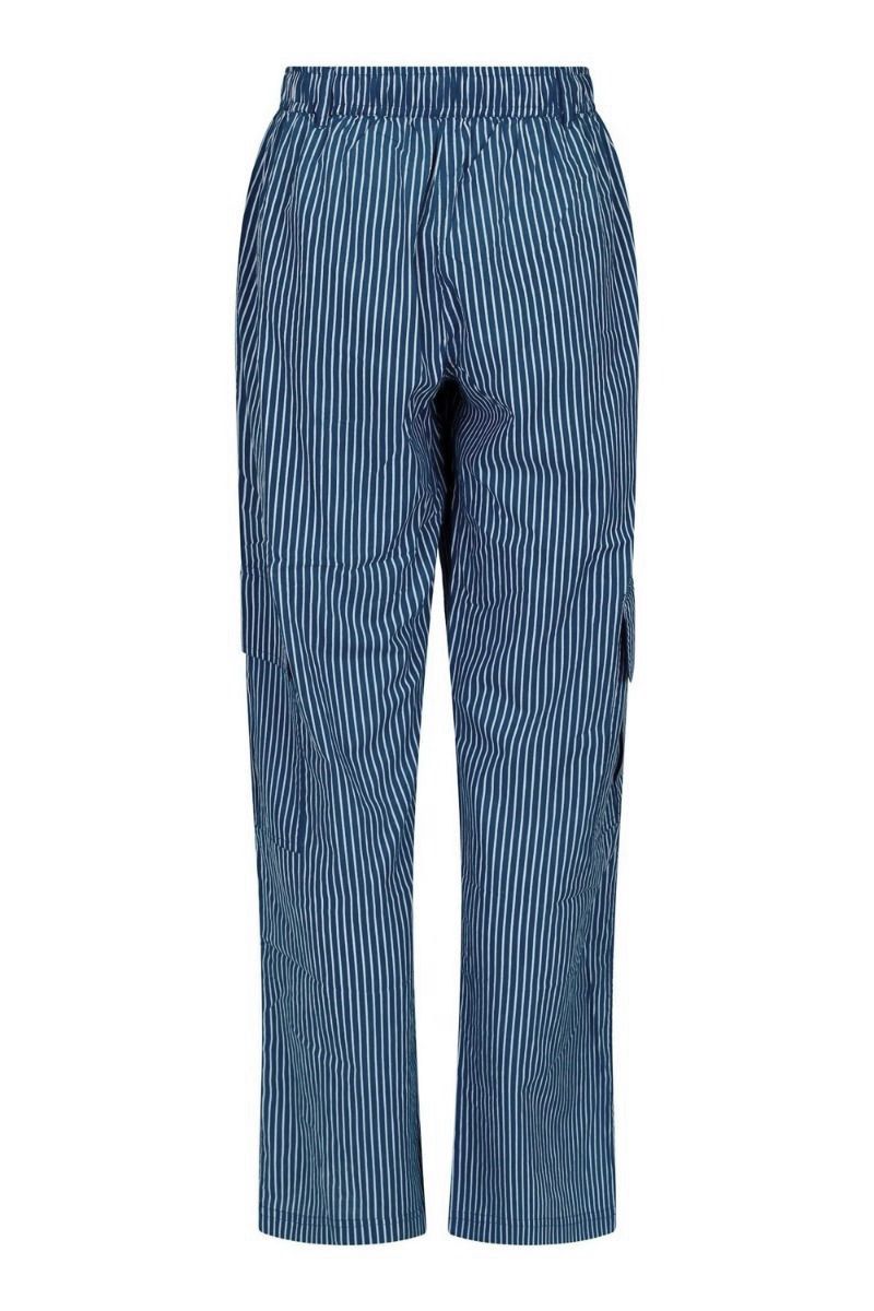 Neo Noir - Bukser -  Kelly Stripe Pants - Blue