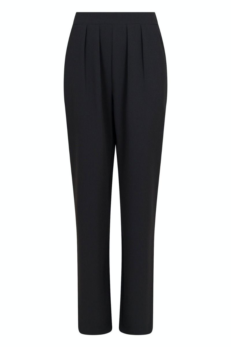 Neo Noir - Bukser - Lotan Crepe Pants - Black