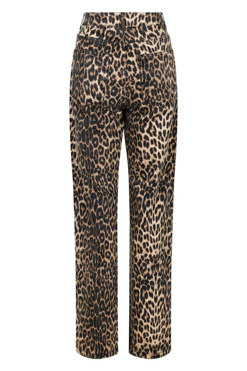 Neo Noir - Jeans - Simona Leopard Pants - Leopard