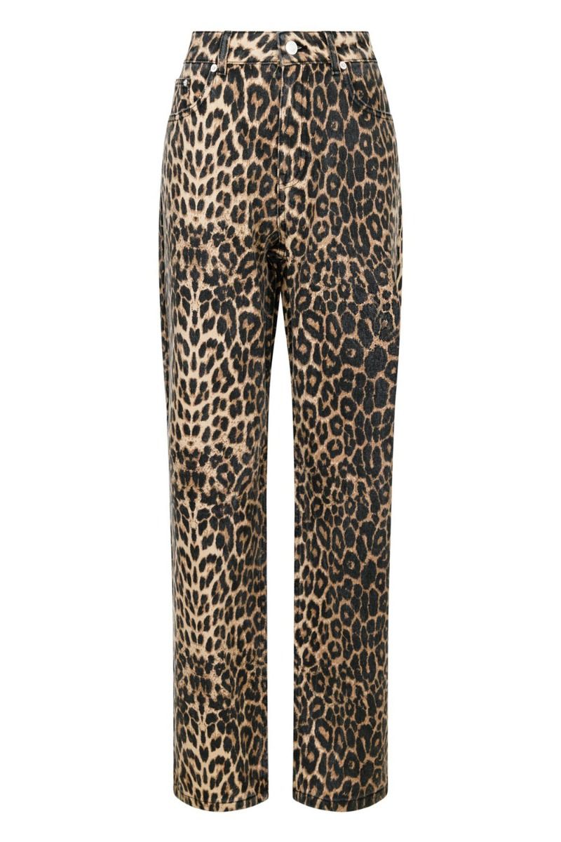 Neo Noir - Jeans - Simona Leopard Pants - Leopard