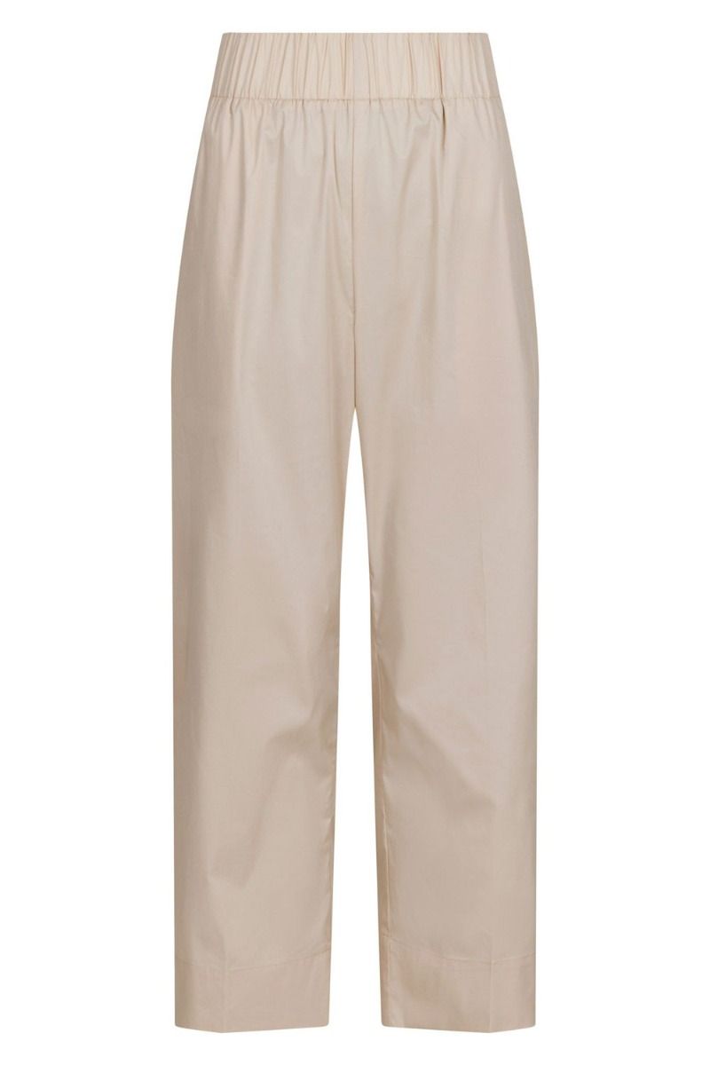 Neo Noir - Bukser - Yana Poplin Pants - Dark Sand