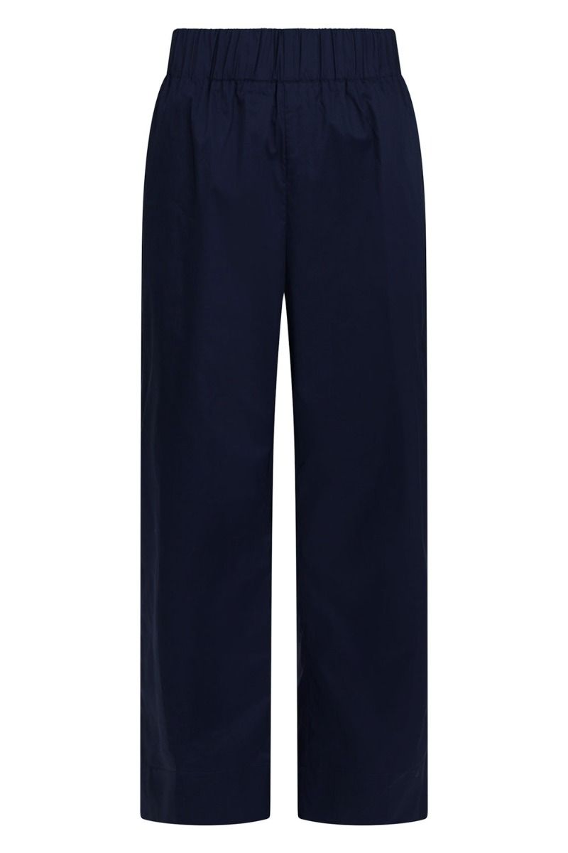 Neo Noir - Bukser - Yana Poplin Pants - Navy