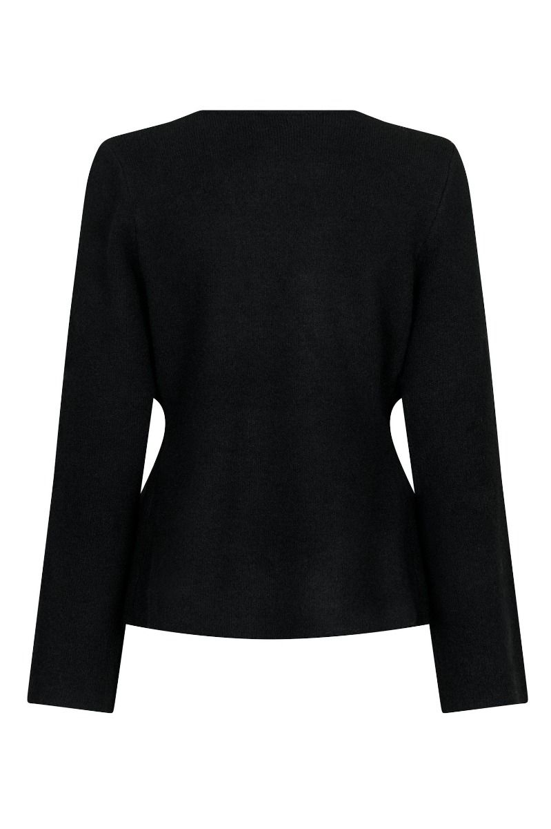 Neo Noir - Cardigan - Marie Louise Knit Cardigan - Black