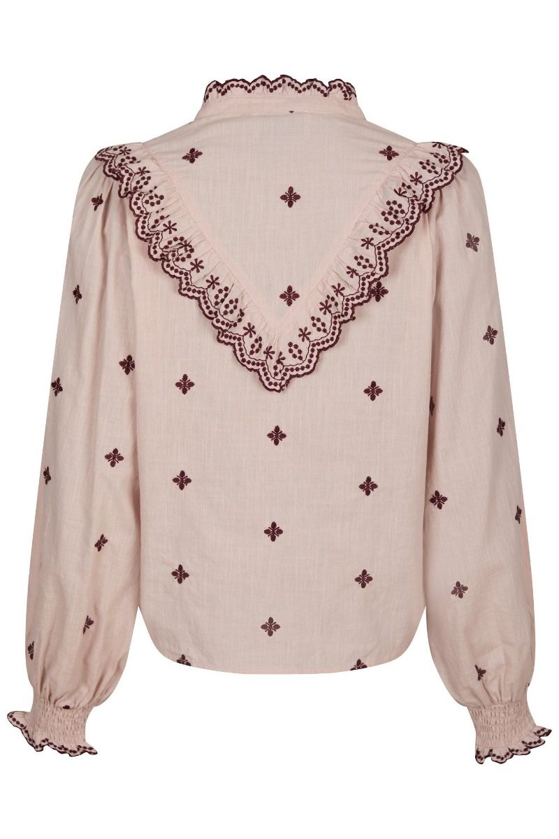 Neo Noir - Bluse - Degas Blouse - Dusty rose