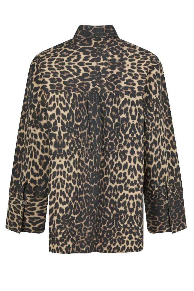 Neo Noir - Skjorte - Dita Leo Shirt - Leopard