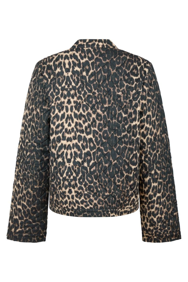 Neo Noir - Jakke - Dubbie Leo Quilt Jacket - Leopard