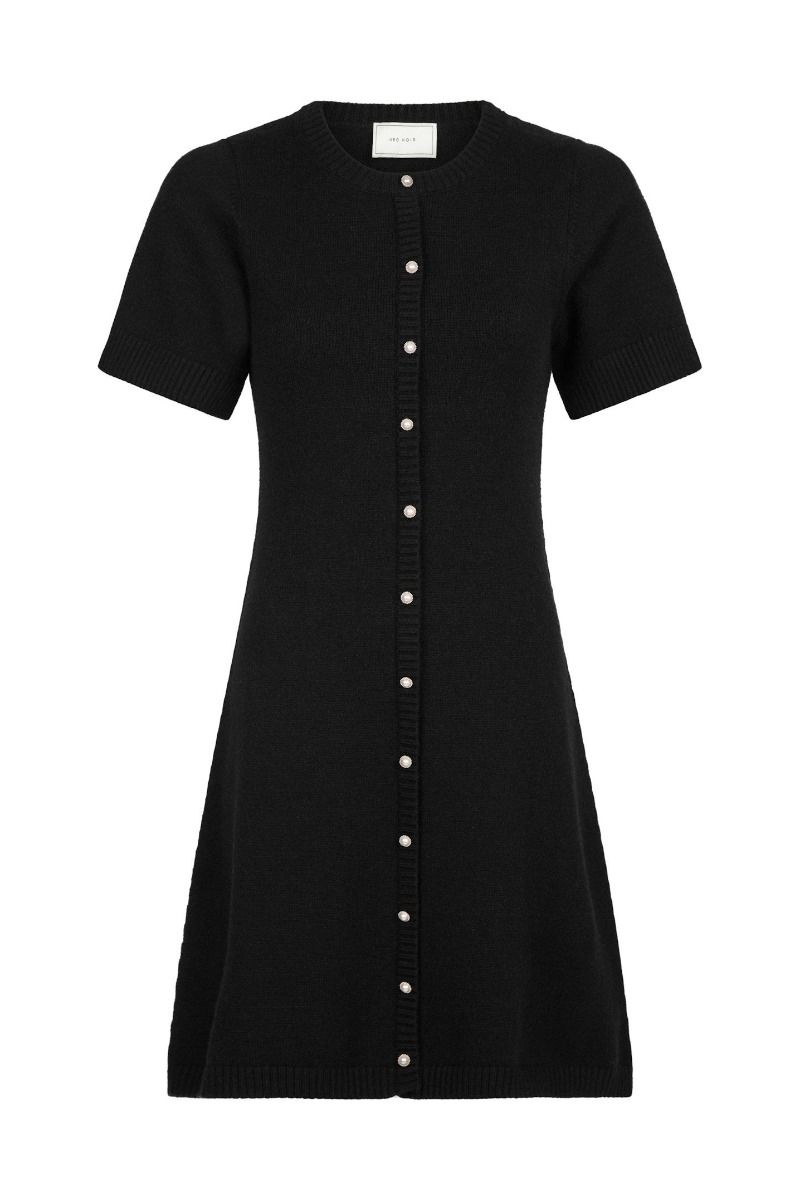 Neo Noir - Kjole - Elise Knit Dress - Black