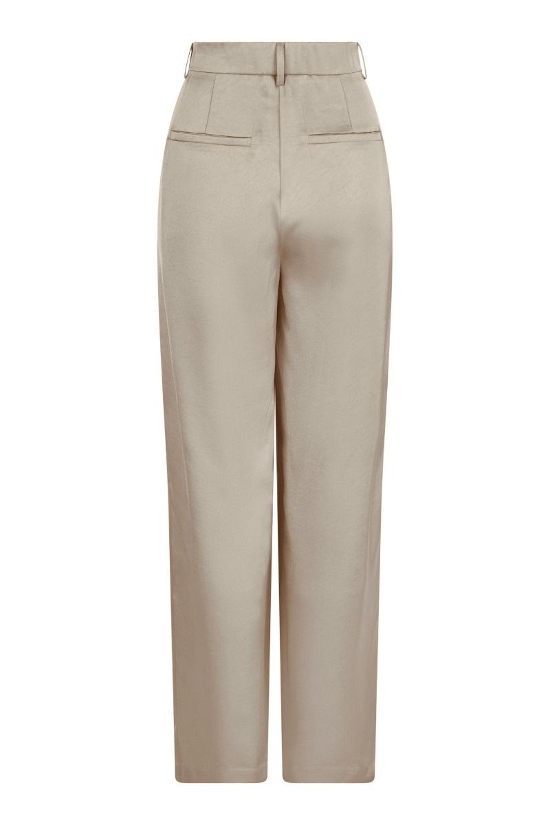 Neo Noir - Bukser - Emmett Heavy Sateen Pants - Champagne