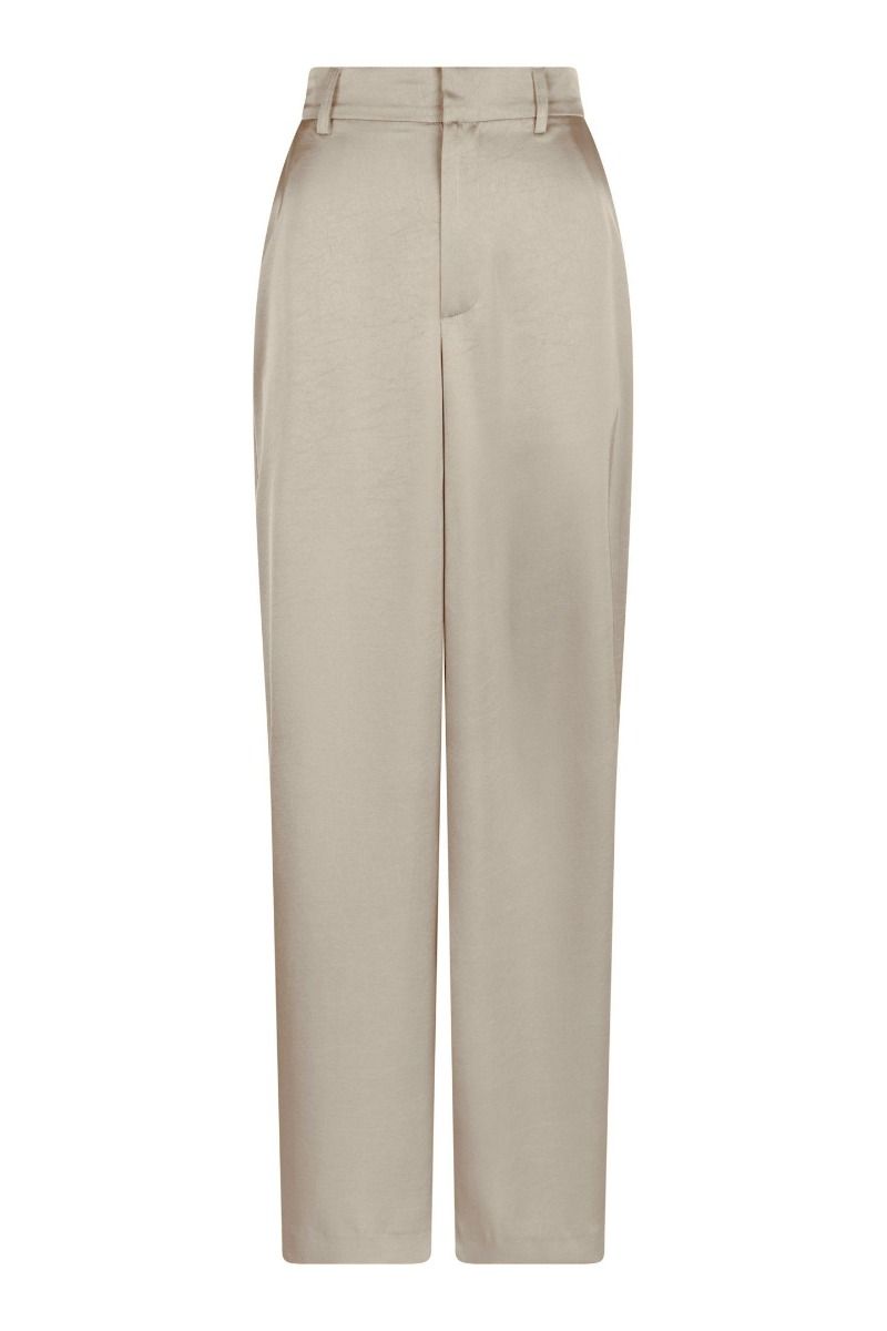 Neo Noir - Bukser - Emmett Heavy Sateen Pants - Champagne
