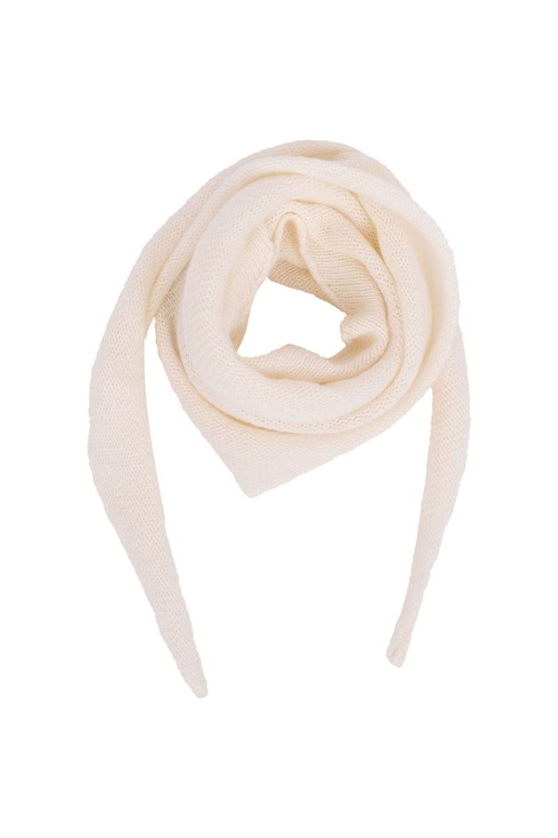 Neo Noir - Halstørklæde - Misty Knit Scarf - Off White