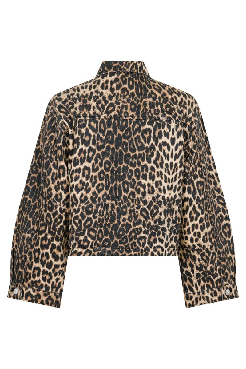 Neo Noir - Jakke - Emilia Leopard Jacket - Leopard 
