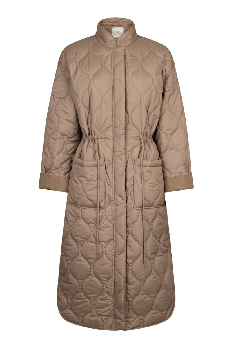 Neo Noir - Jakke - Ford Quilt Coat - Taupe