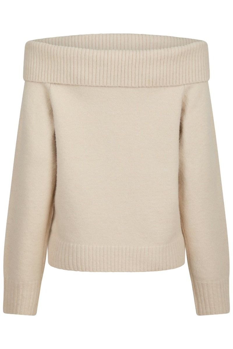 Neo Noir - Strik - Jane Knit Blouse - Ivory
