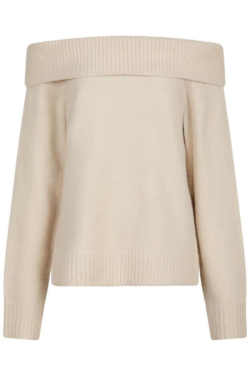 Neo Noir - Strik - Jane Knit Blouse - Ivory
