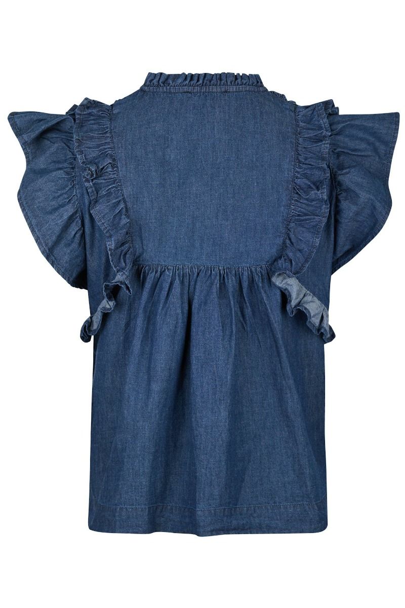 Neo Noir - Top - Jayla Denim Top - Blue