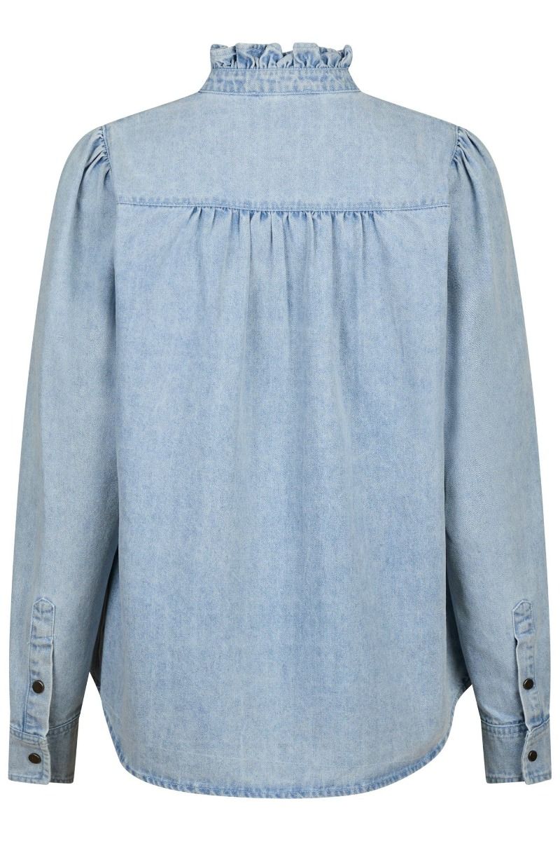 Neo Noir - Skjorte - Justine Denim Shirt - Light Blue