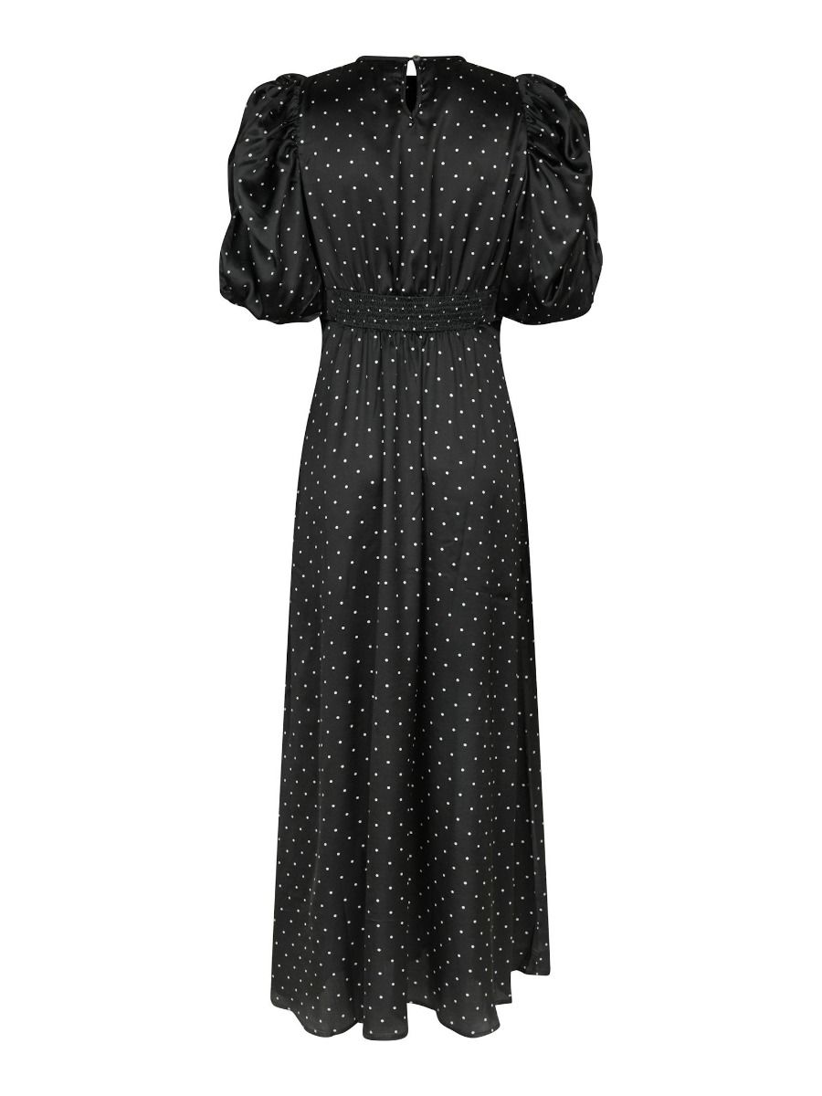 Neo Noir - Kjole - Kikka Dot Dress - Black