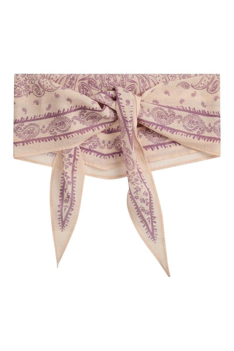 Neo Noir - Tørklæde - Kinessa Paisley Scarf - Rose