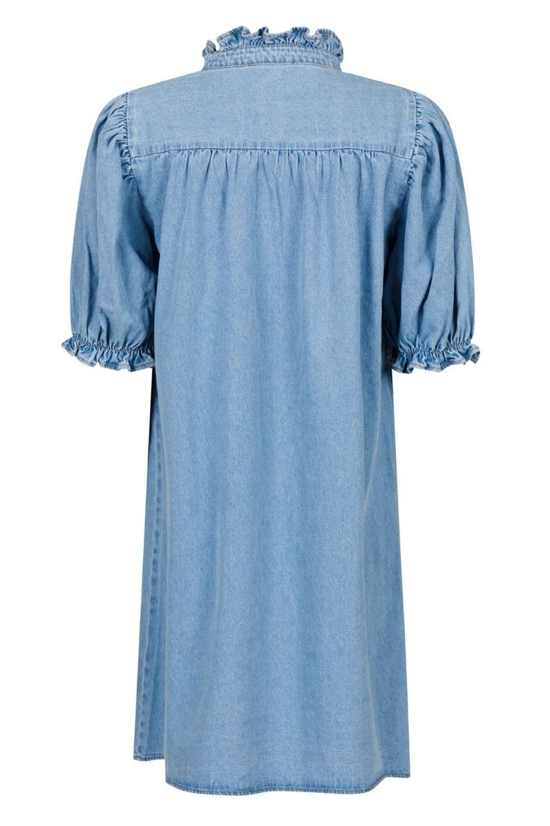 Neo Noir - Kjole - Alma Denim Dress - Stonewash 