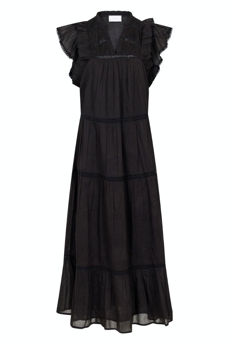 Neo Noir - Kjole - Ankita S Voile Dress - Black