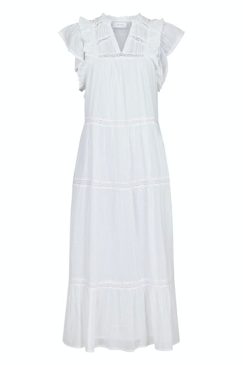 Neo Noir - Kjole - Ankita S Voile Dress - White