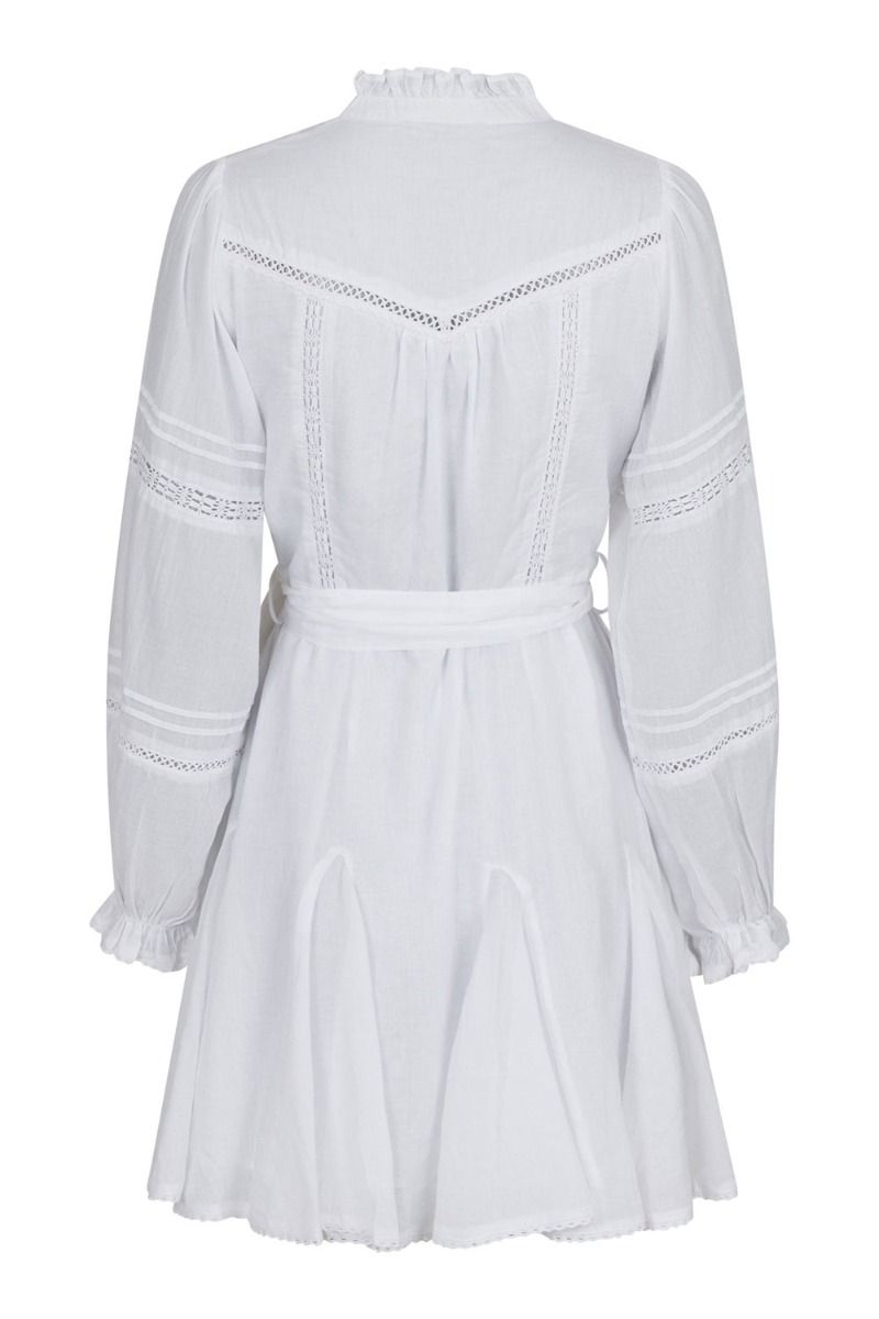 Neo Noir - Kjole - Birgitte S Voile Dress - White